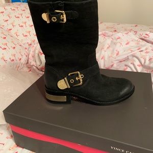 Size 6.5 Vince Camuto’s Moto boots